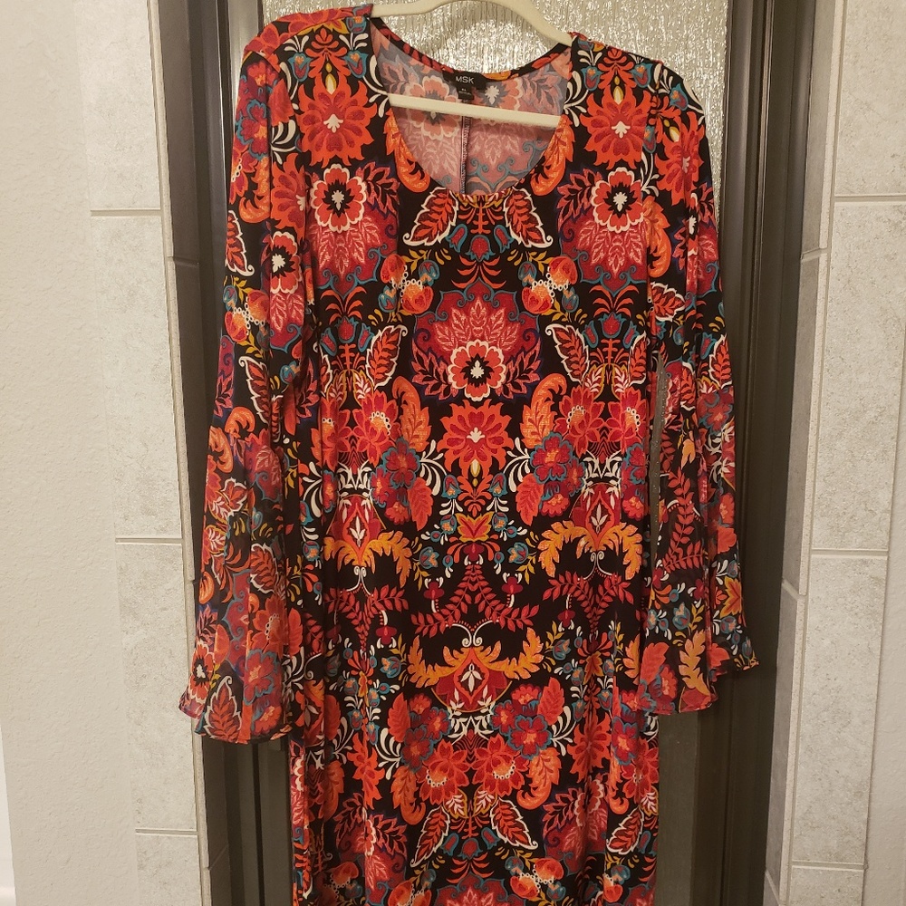 MSK Floral Dress